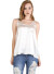 Scoop neck silk tank top with left breast pocket-WH-T129-LIGHTBEIGE